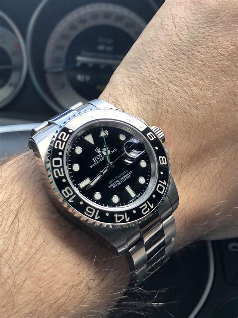 rolex gmt master 116710ln rubber b|Rolex 116710ln review.